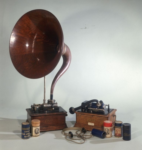 Edison cylinder phonograph